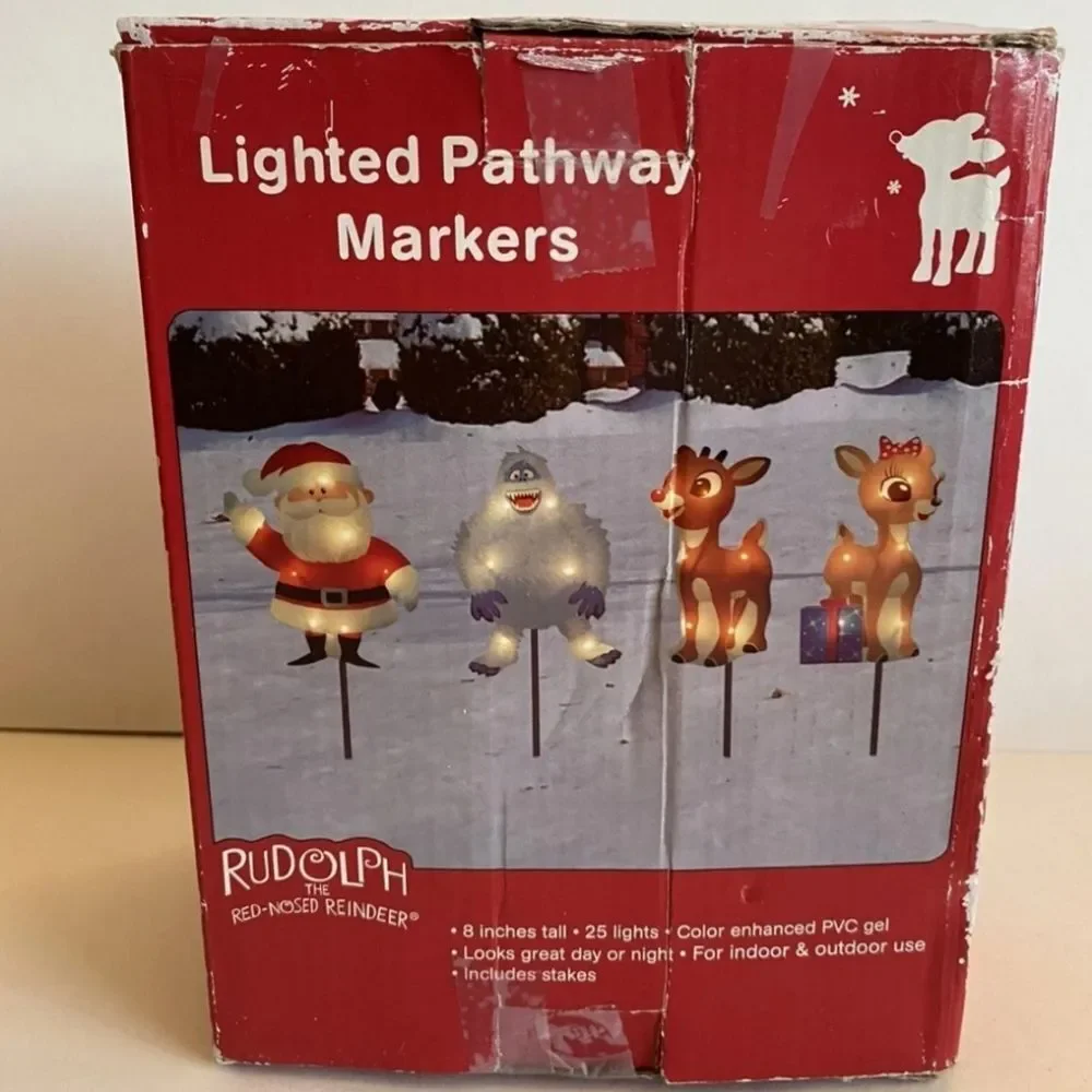 Rudoloh The Red Nosed Reindeer‎ Collection. Lights, Movies, Book